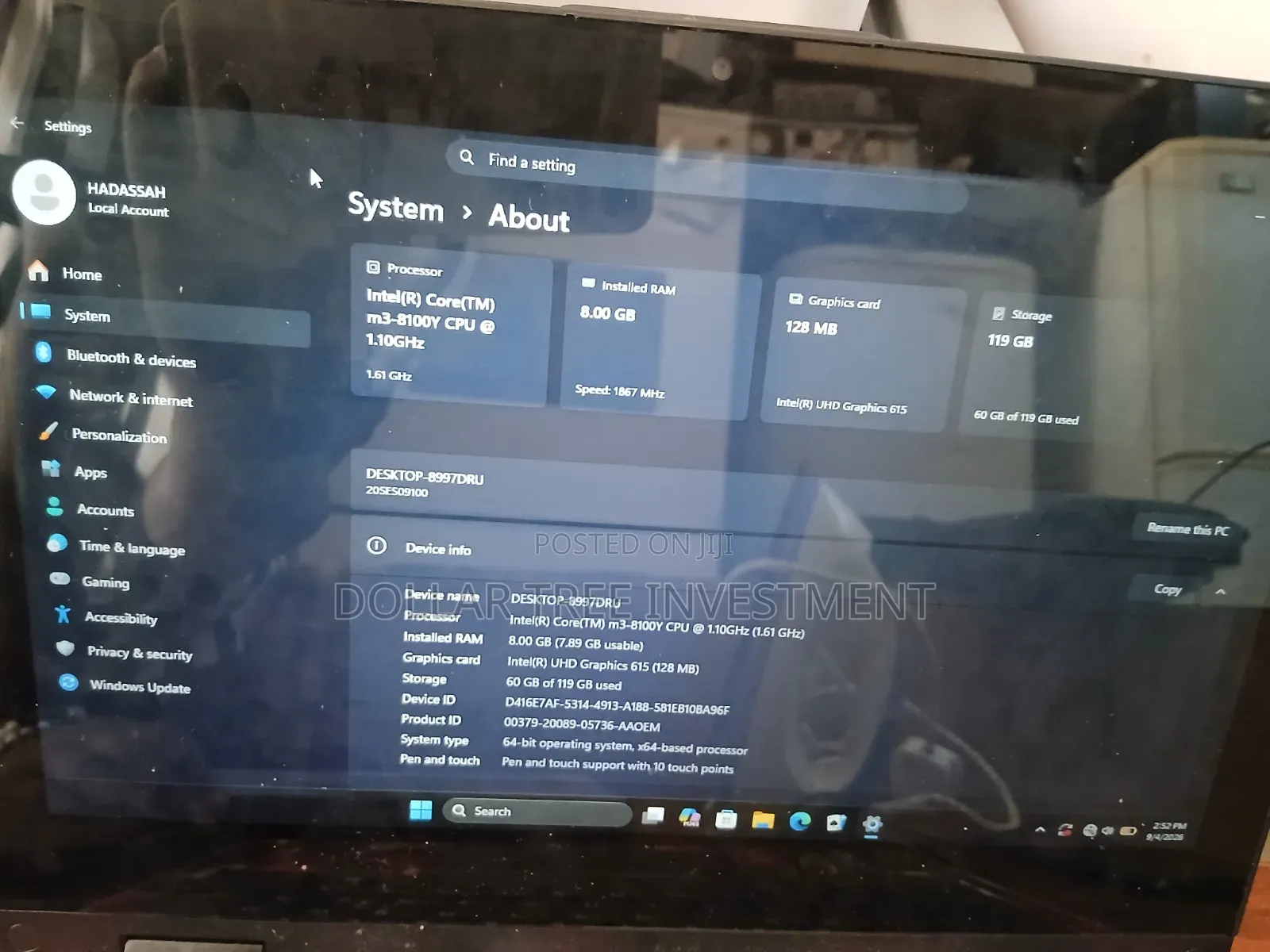 Laptop Lenovo Yoga 11e 8GB Intel Core M3 SSD 128GB