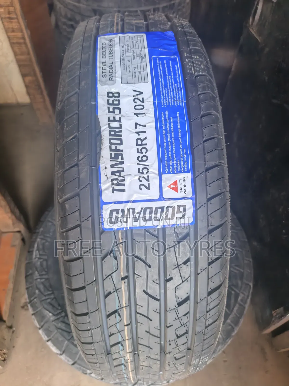 225/65r17 Goddard Tyres