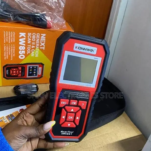 . Konnwei KW850 Car OBD2 CAN Scan Tool Engine Fault Diagnostic Reader