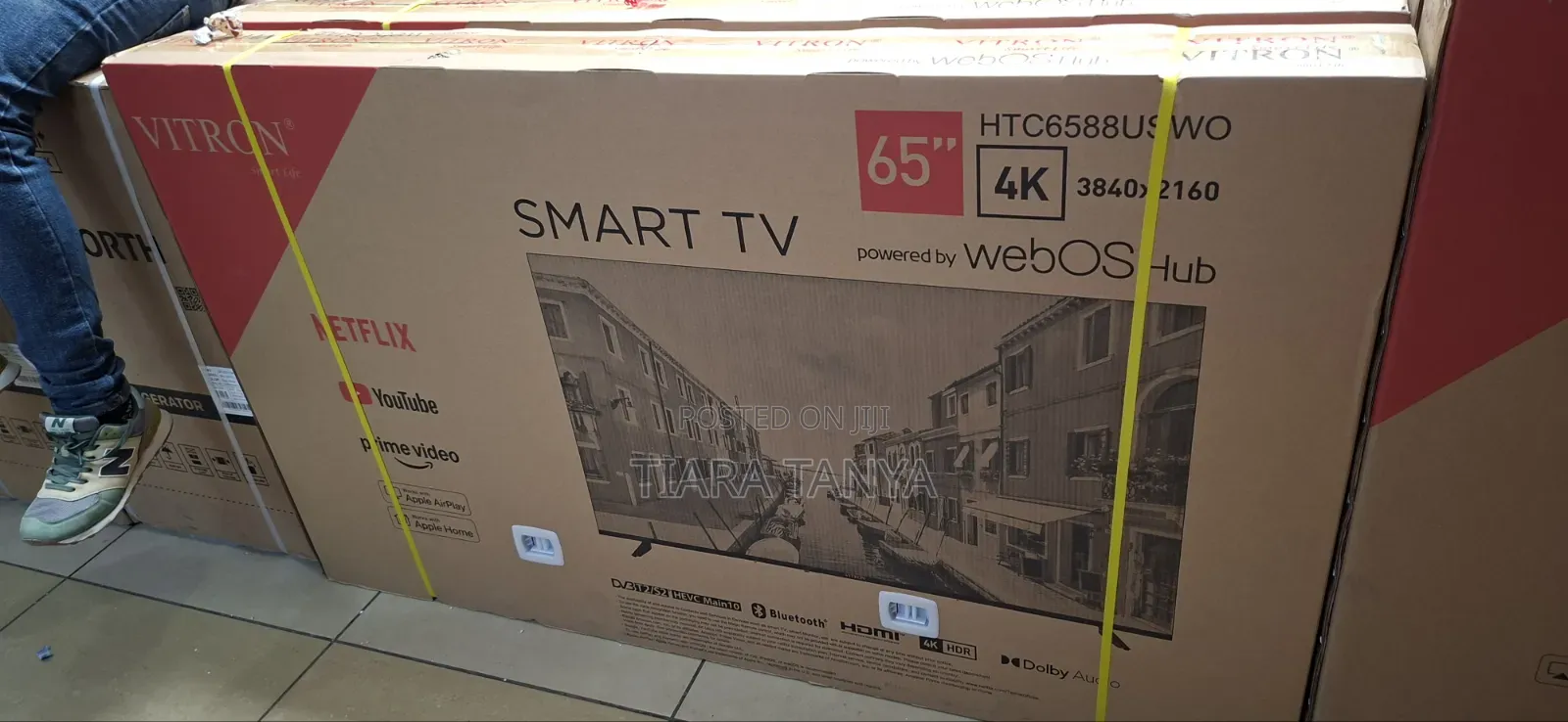 Vitron 65 Inch Smart TV Uhd TV Htc6588uswo Webos Led TV Bluetooth