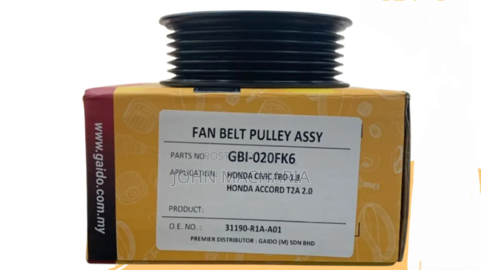 Fan Belt Pulley Assy for Honda Civic, Honda CR - V and Honda Stream
