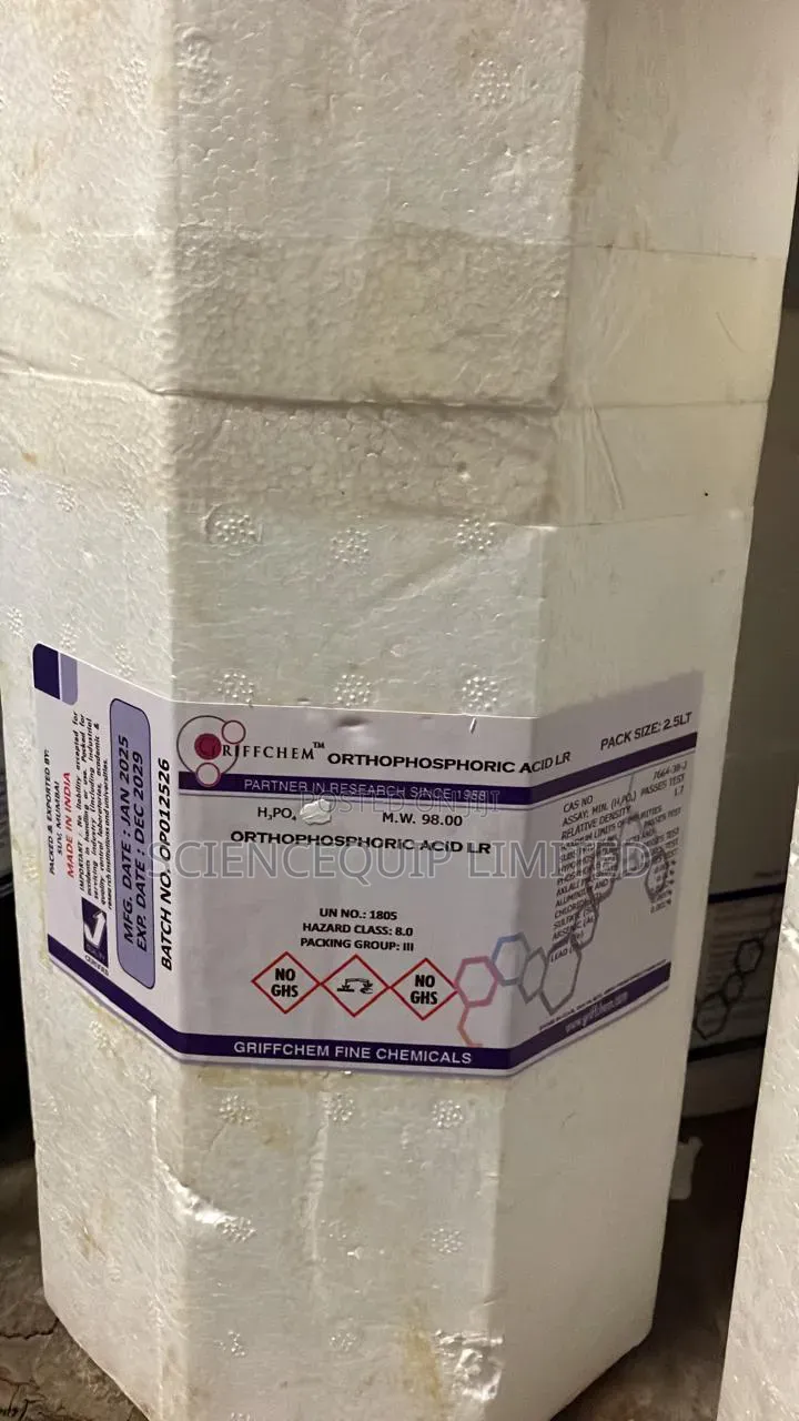 Orthophosphoric Acid 2.5 Lt Lr Griffchem