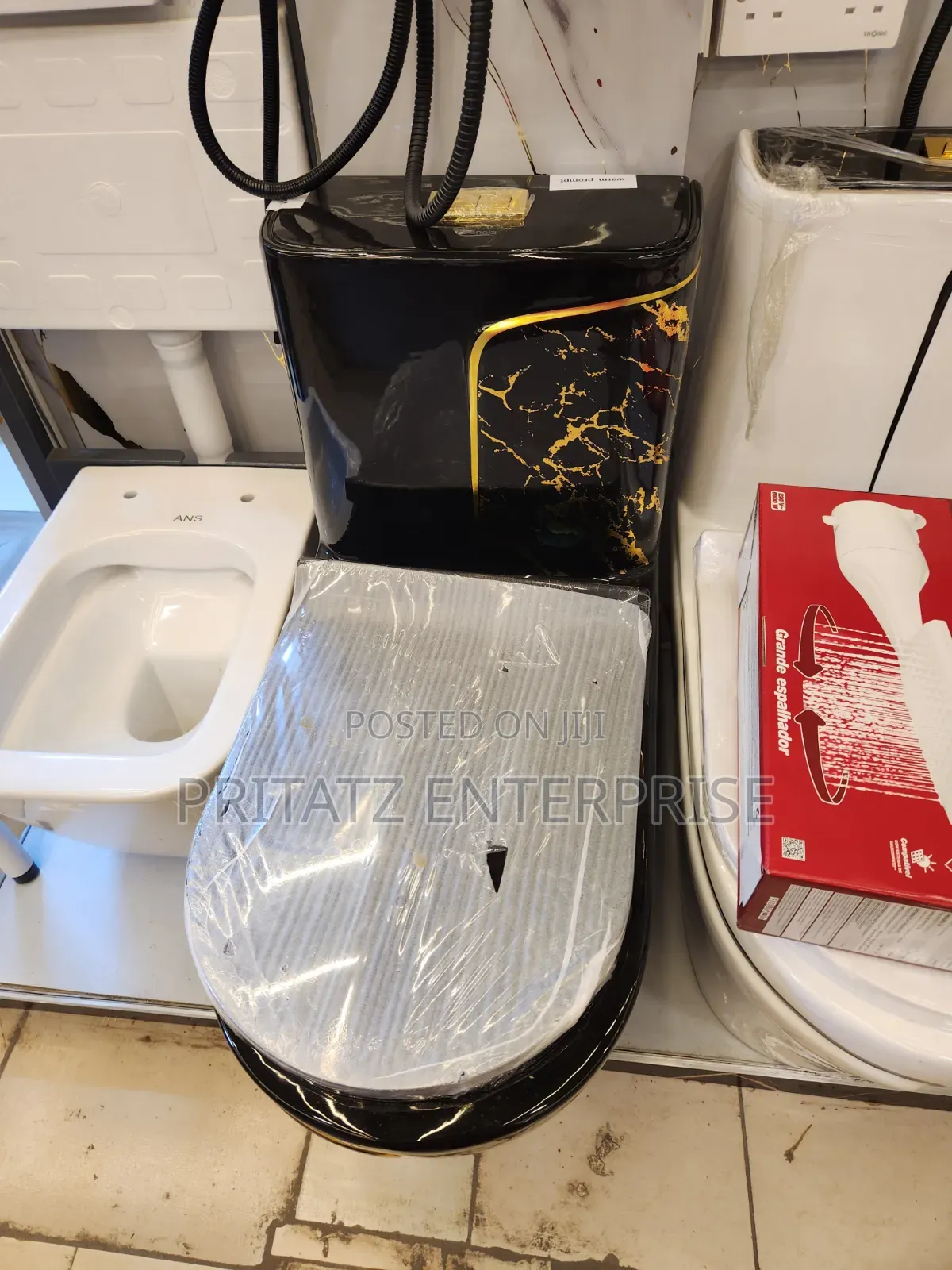 Black Toilet