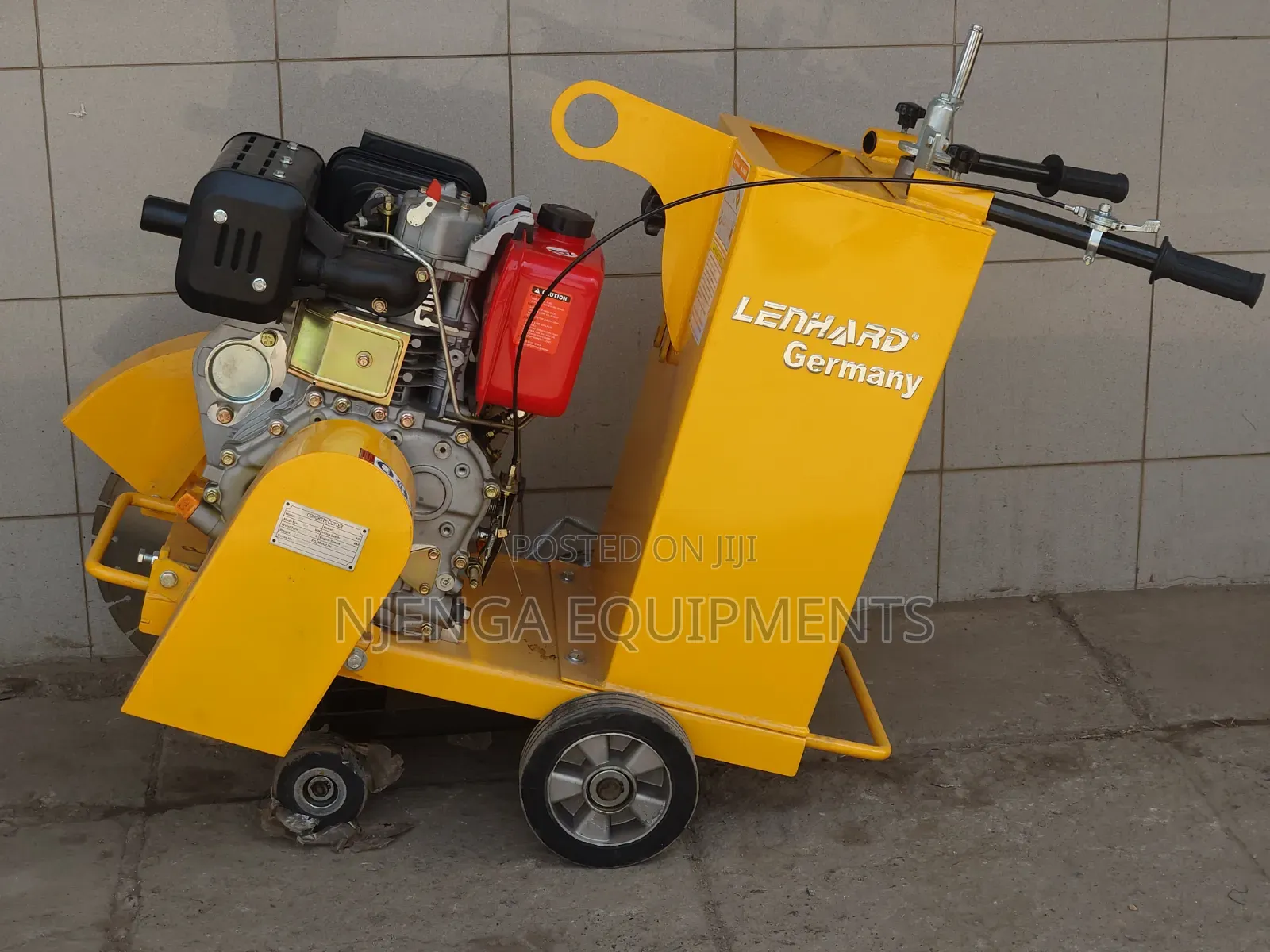 Lenhard Germany 10 HP Concrete Cutter (Model 30A)