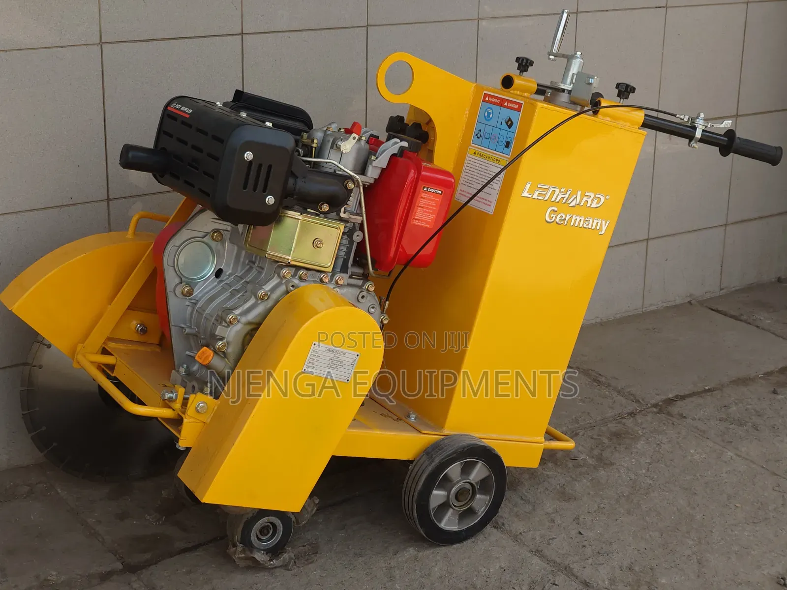 Lenhard Germany 10 HP Concrete Cutter (Model 30A)