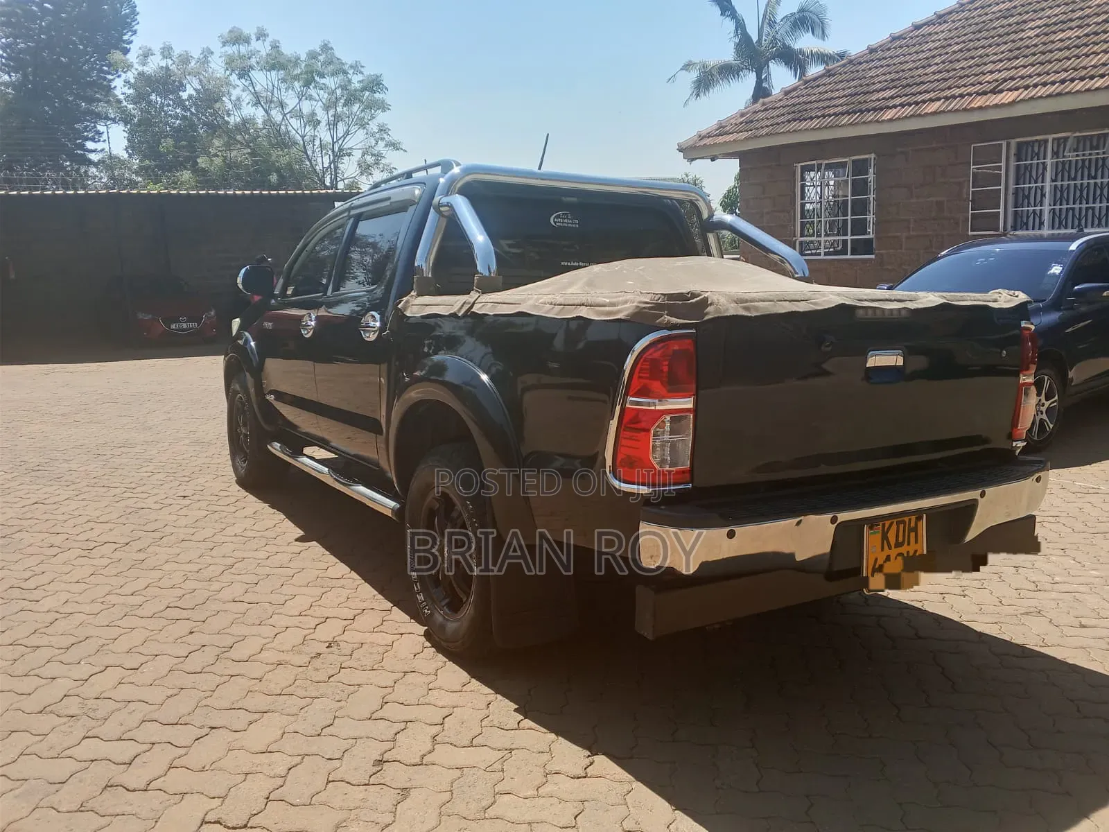Toyota Hilux 3.0 D-4D 4x4 2015 Black