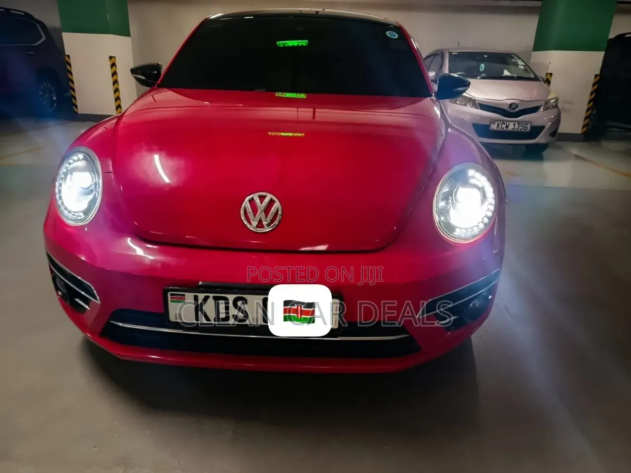 Volkswagen Beetle 2017 Burgundy