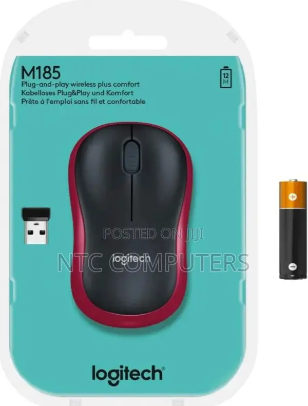Logitech M185 Compact Wireless Mouse