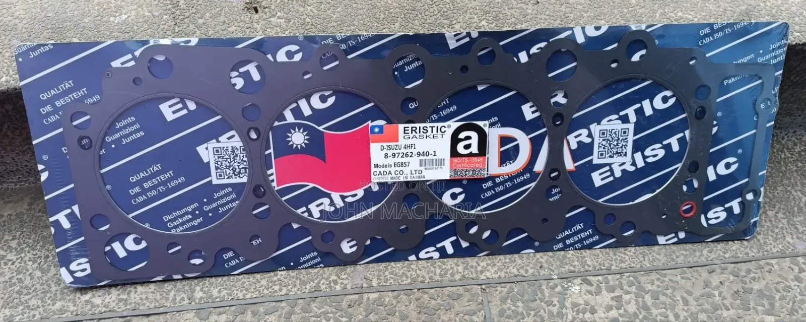 (4HF1) Metallic Cylinder Head Gasket for Isuzu NQR and Isuzu NPR