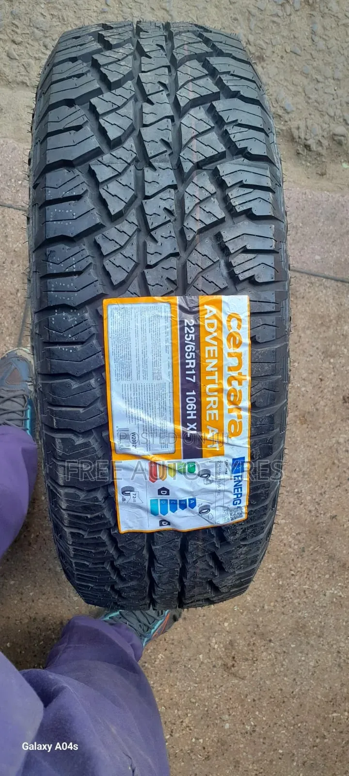 225/65r17 AT Centara Tyres