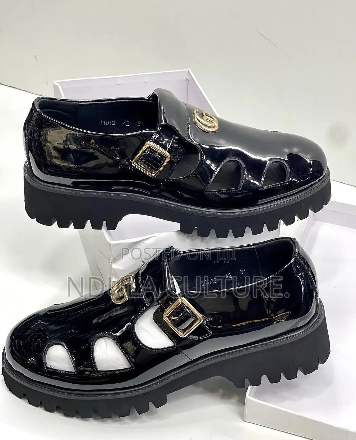 Gucci Platform Wetlook Shoes