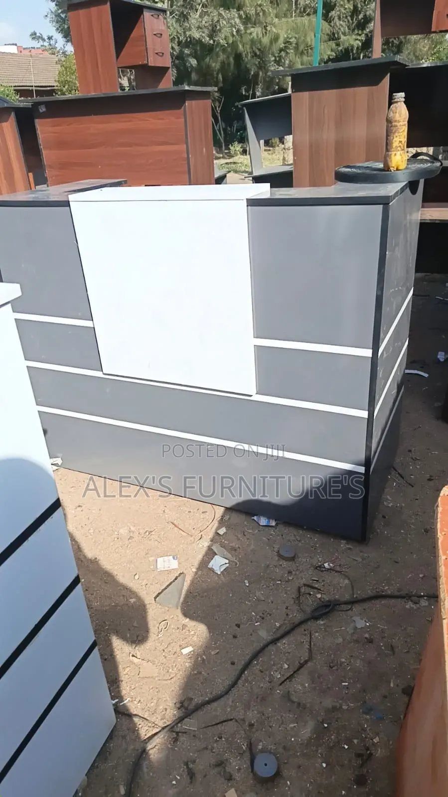 Reception Office Desk With Drawer