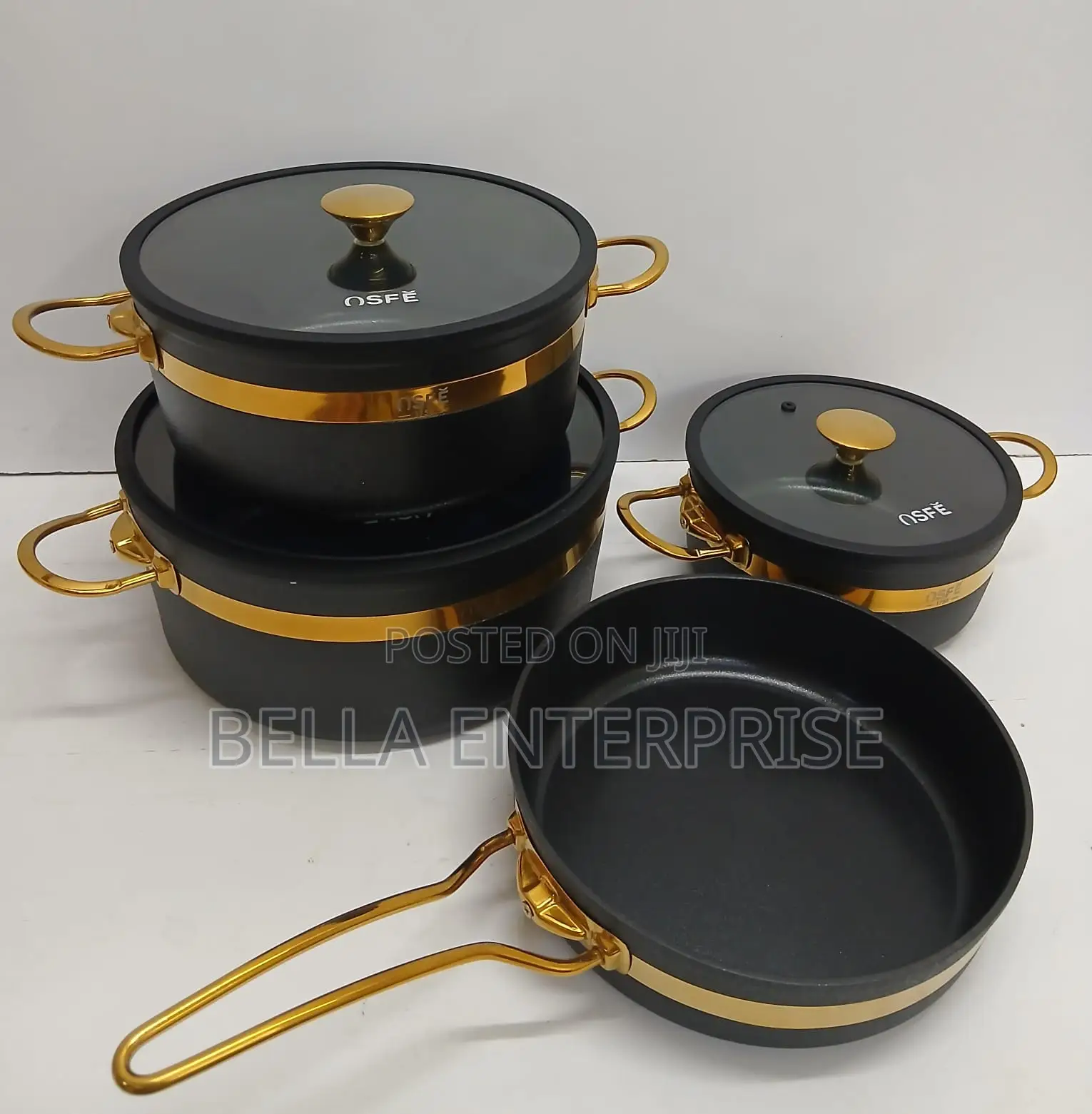 7PCS SET (JMO7)Premium High Quality USFE Nonstick Granite