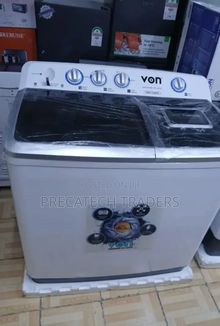 Von 13KG Twin Tub Washing Machine – VWM-13AHK