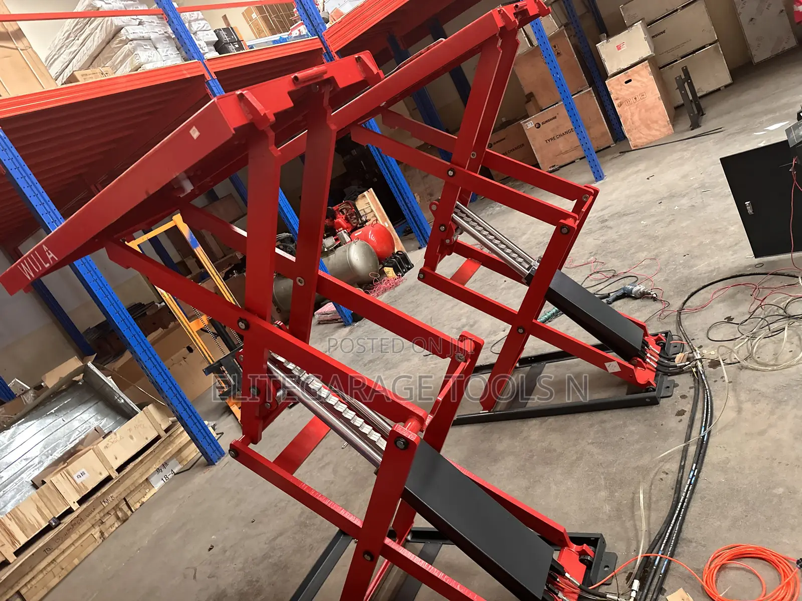 Heavy Commercial Sunshine Italy High Scissor Lift