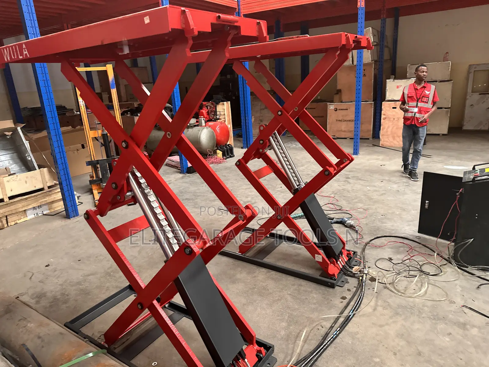Heavy Commercial Sunshine Italy High Scissor Lift