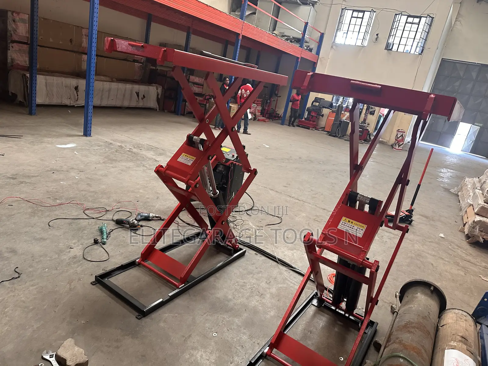 Heavy Duty New Improved High Scissor Lift