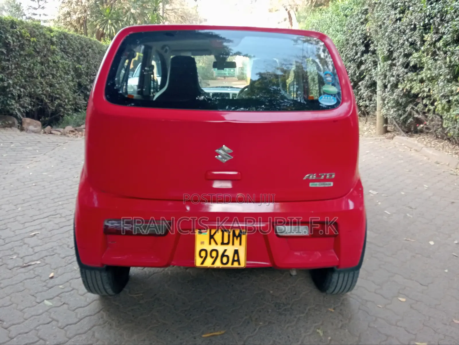 Suzuki Alto 660cc FWD 2018 Red