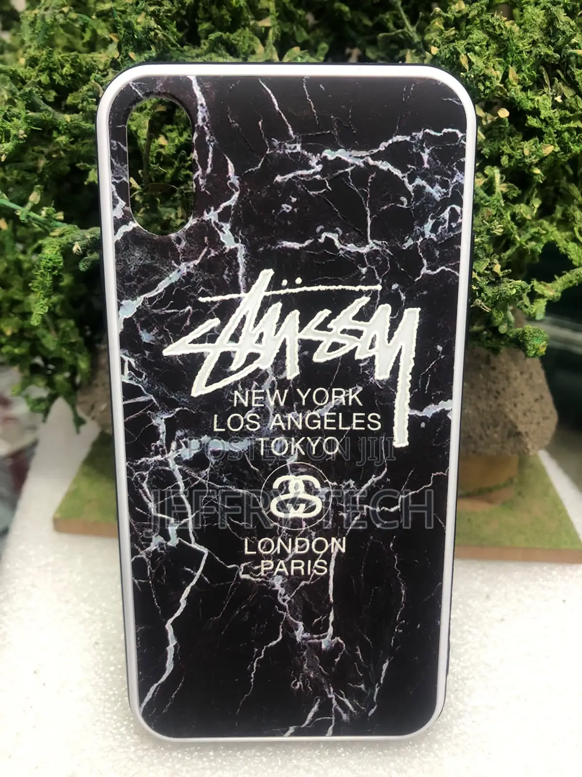 Colorful Streetwear Phone Case Featuring a Bold iPhone X