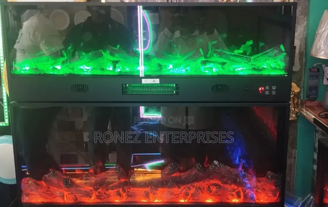Fireplace 1 Meters With Heat and Bluetooth 35 Cent