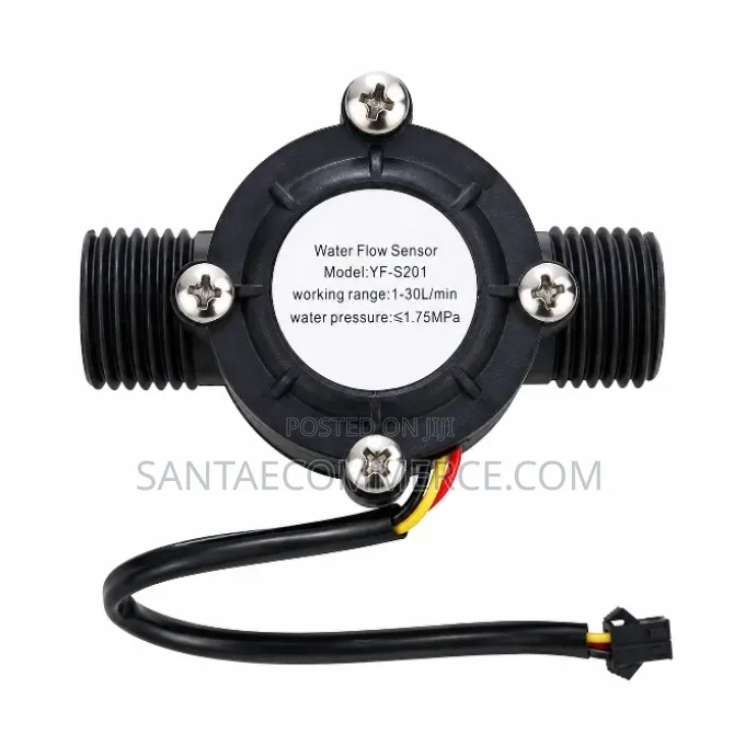 YF-S201 Water Flow Sensor – 1–30 L/Min Water Flow Meter