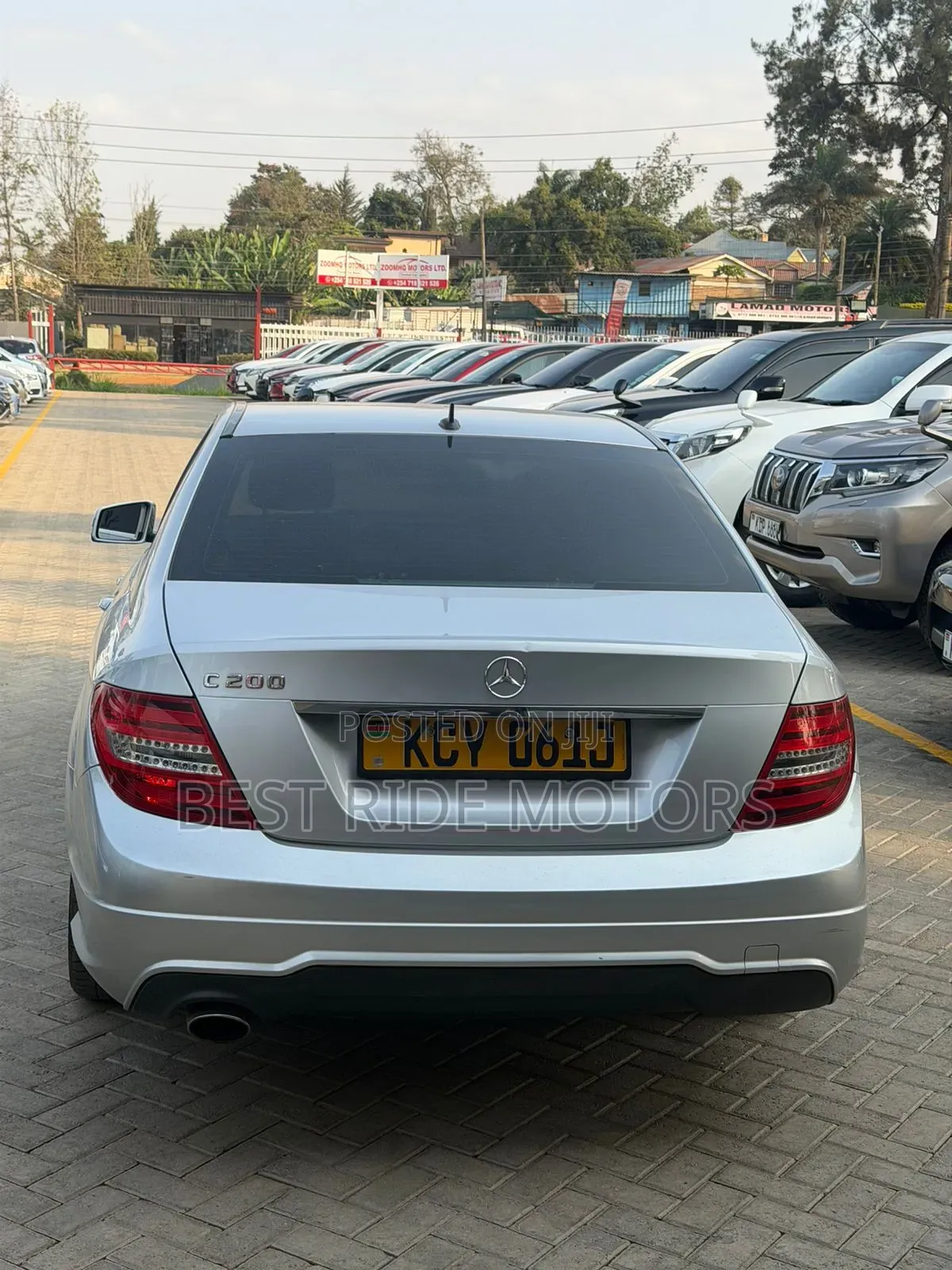 Mercedes-Benz C200 2013 Silver