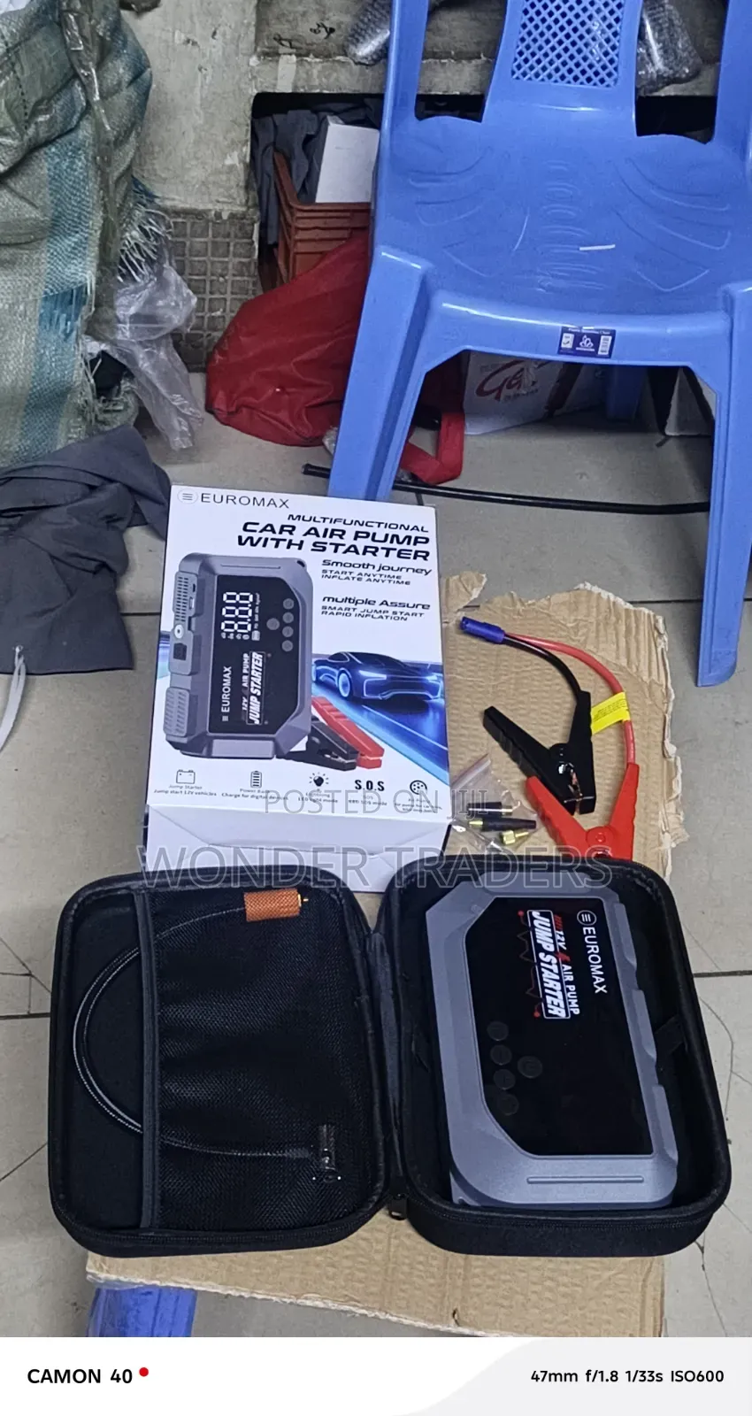 Car Air Pump With Jumpstarter
