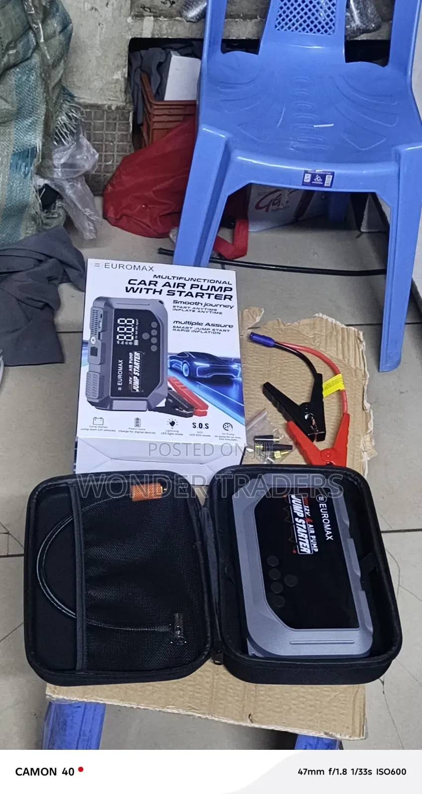 Car Air Pump With Jumpstarter