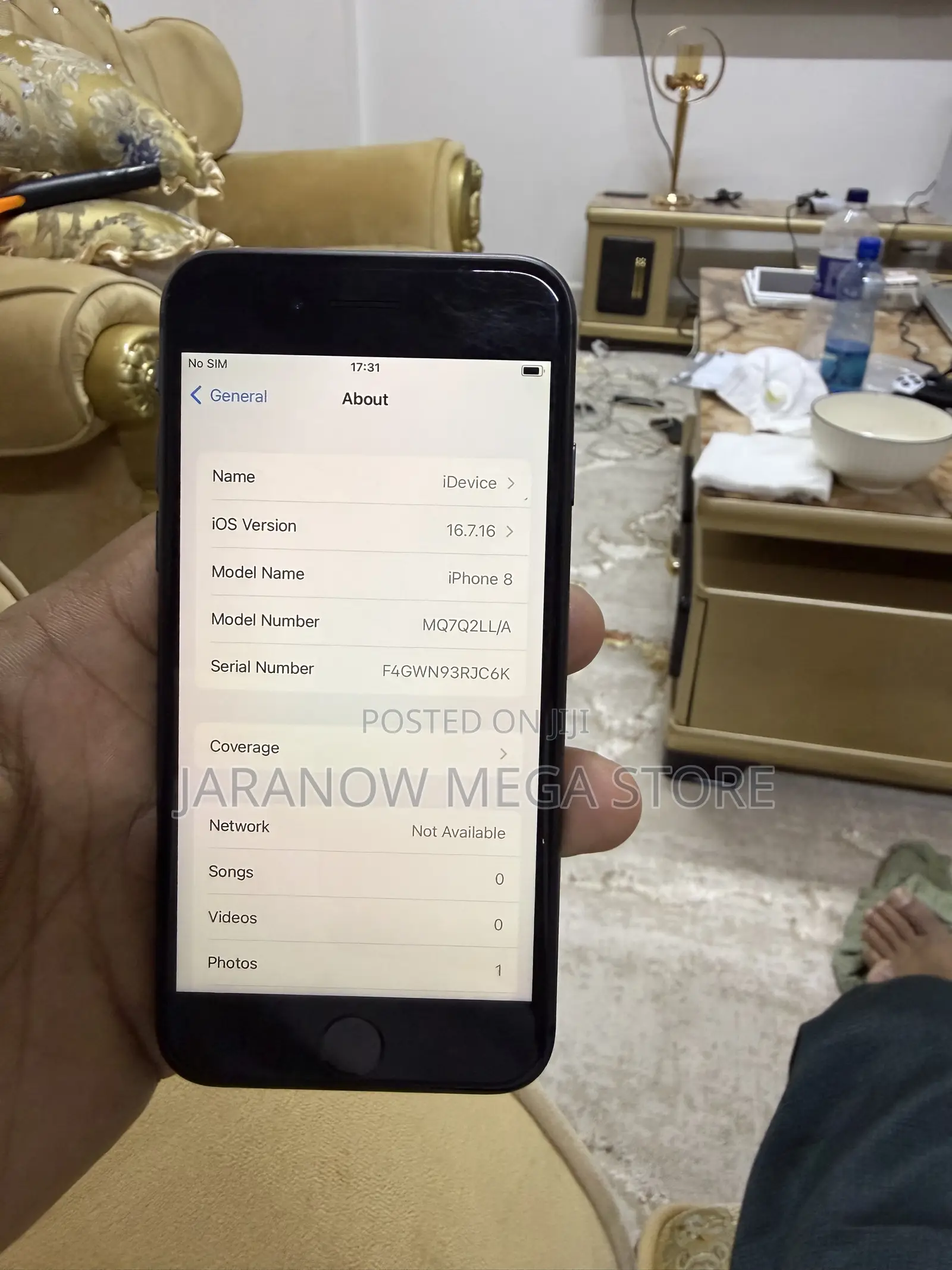 Apple iPhone 8 256 GB Black