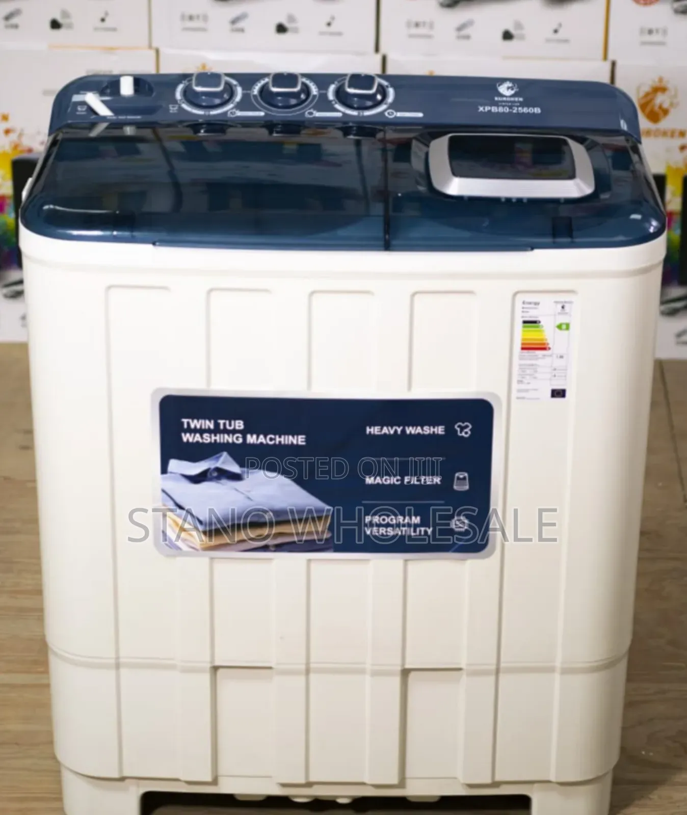 Uroken 12kg Twin Tub Washing Machine