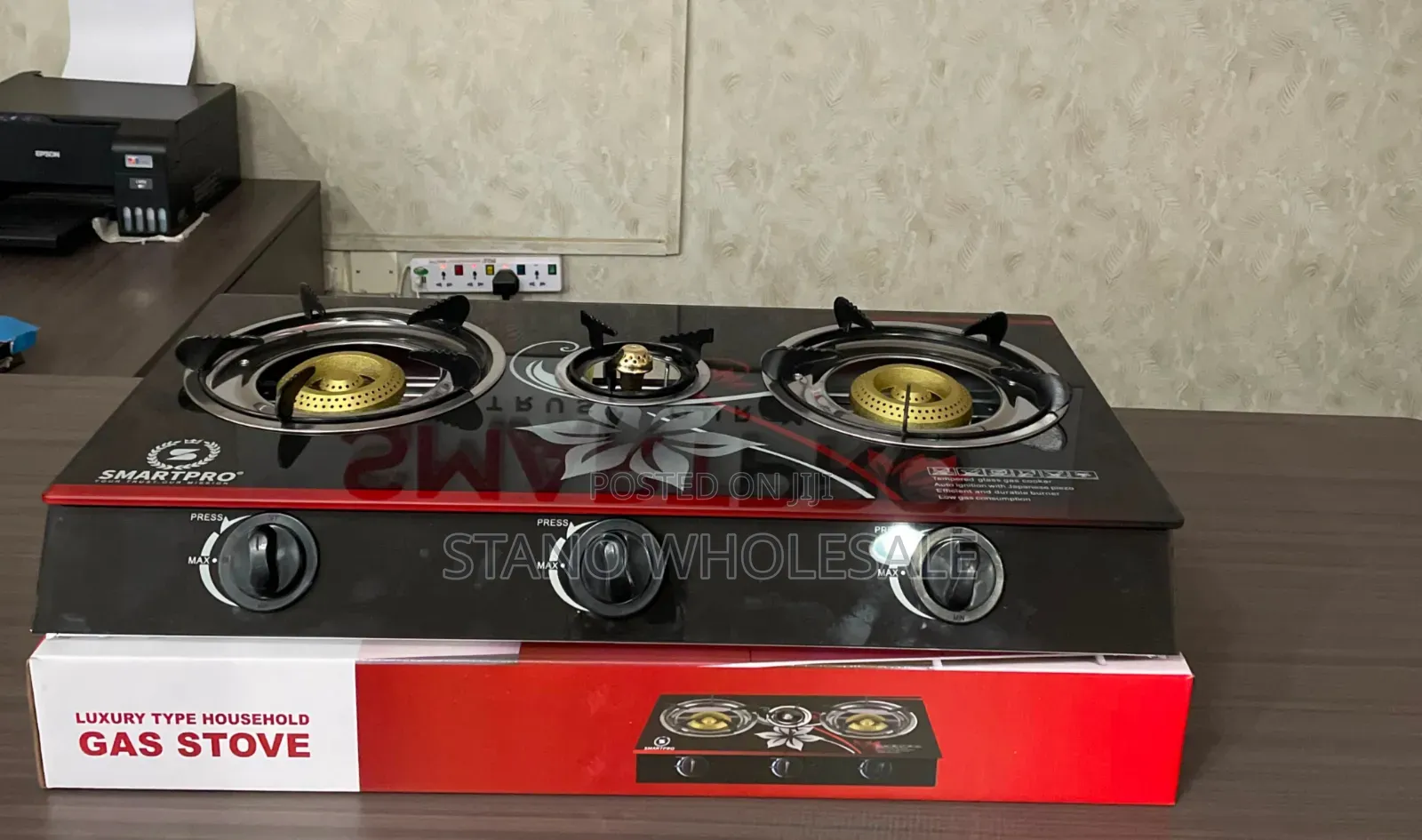Smart Pro Glass Top 3 Burners