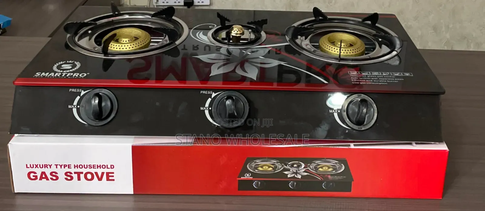 Smart Pro Glass Top 3 Burners