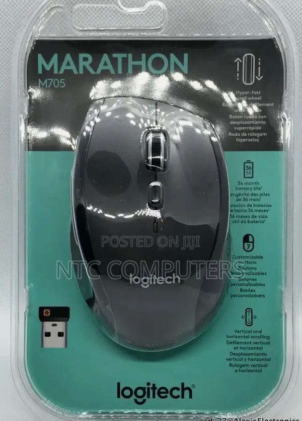 Logitech M705 Marathon Wireless Mouse