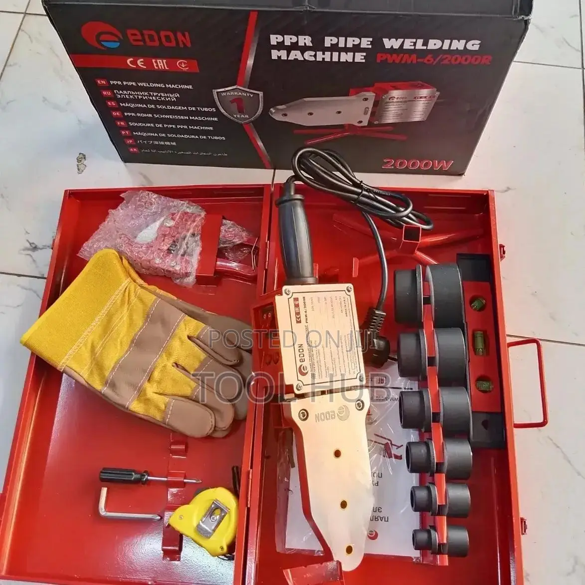 PPR Welding Machine/2000w Edon Pipe Welding Machine