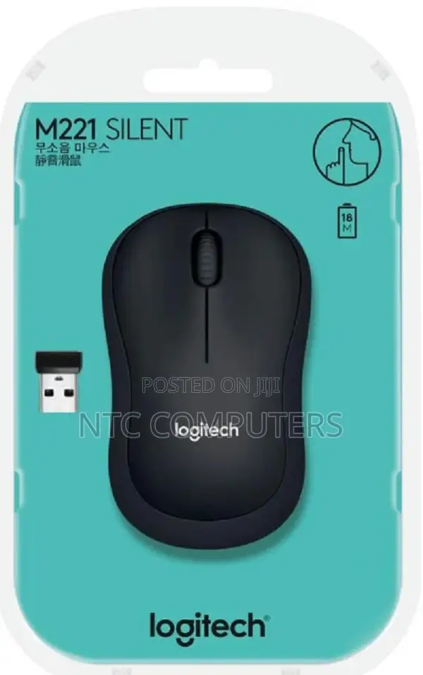 Logitech M221 Silent Wireless Mouse - IT, Gaming, Mice