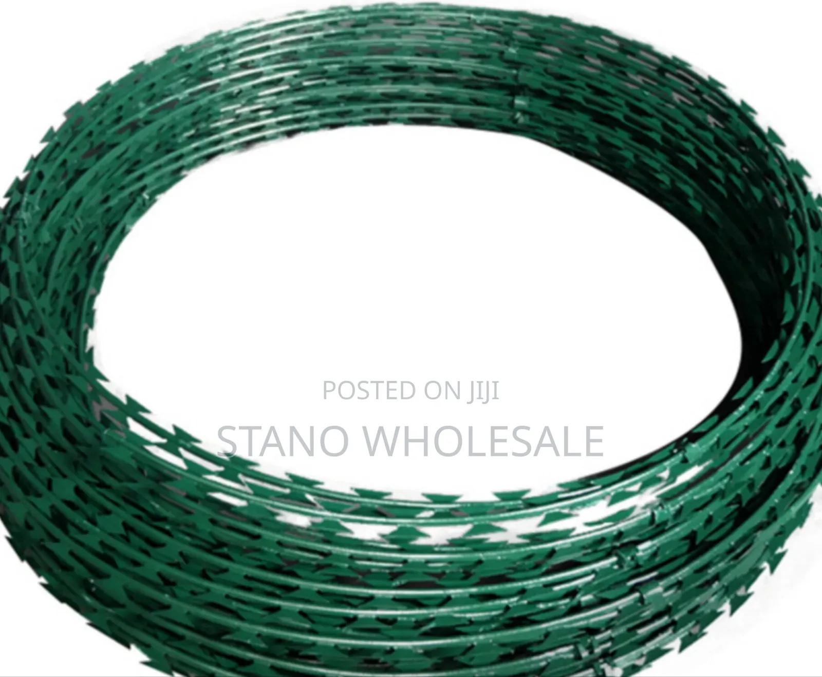 Green Razor Wires