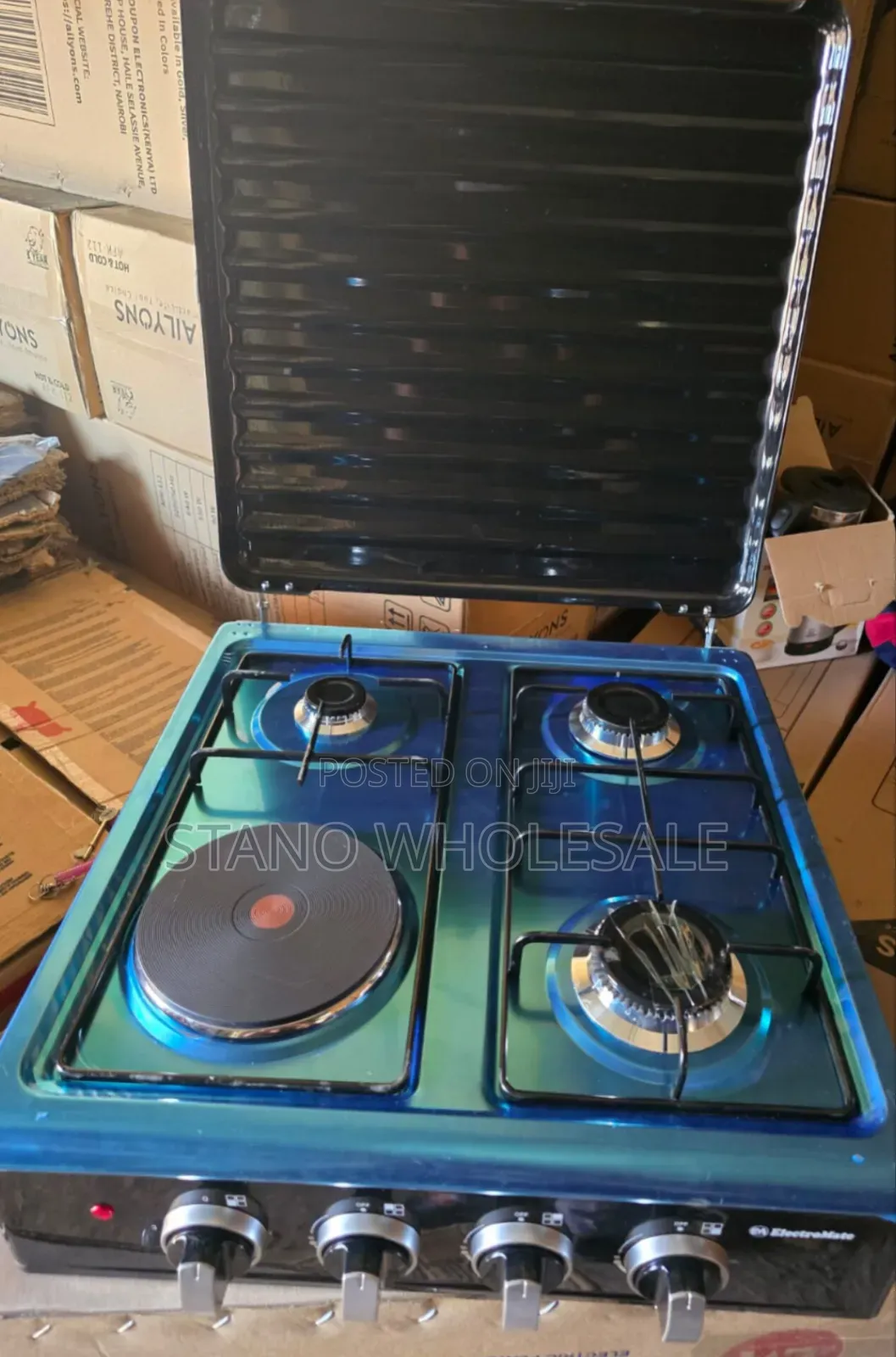 Em 3+1:table Top Cooker