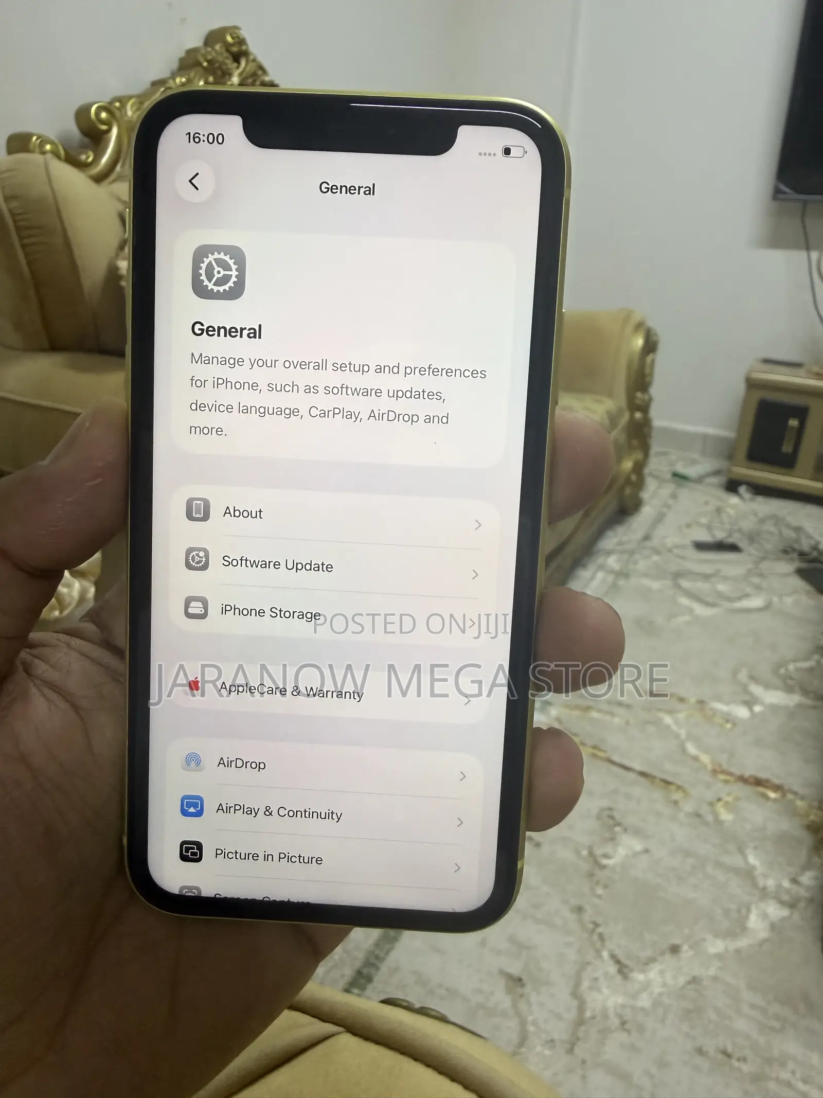 Apple iPhone 11 128 GB Yellow