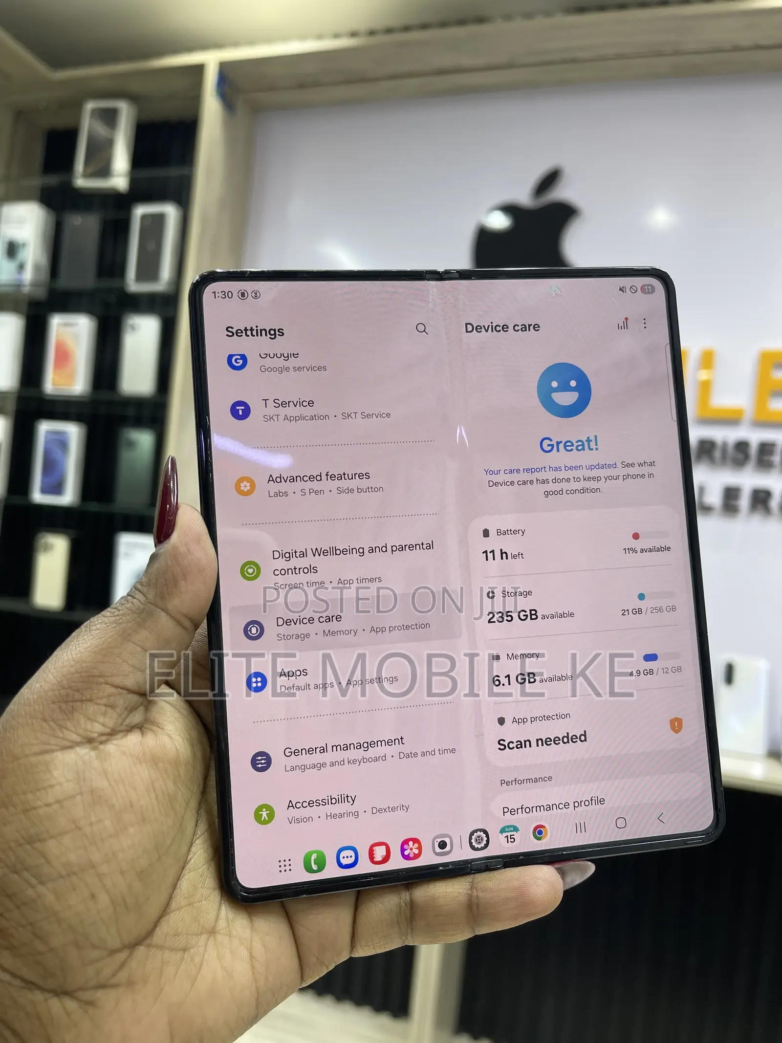 Samsung Galaxy Z Fold4 256 GB Black