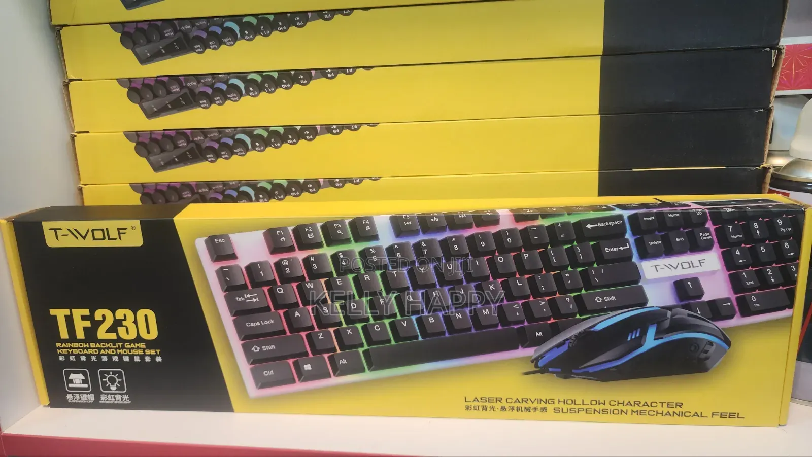 Tf 230 Gaming Keyboard With Mouse With Backlit