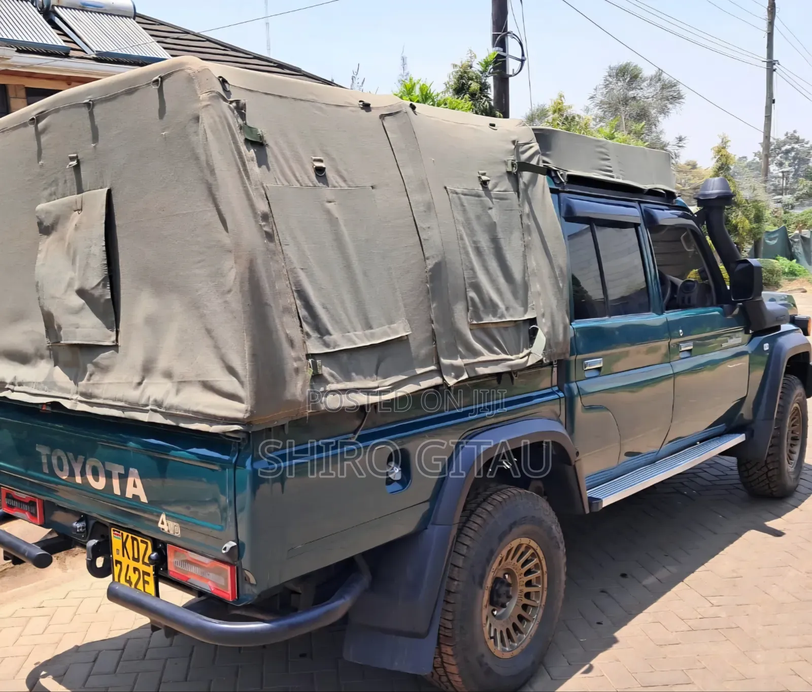 Toyota Land Cruiser 2014 Green
