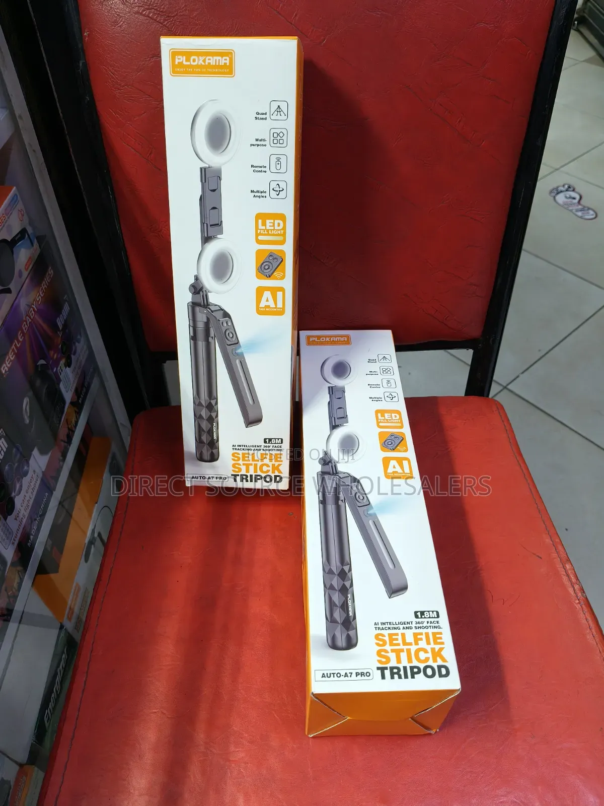 AI Selfie Stick 1.8M Extendable Tripod