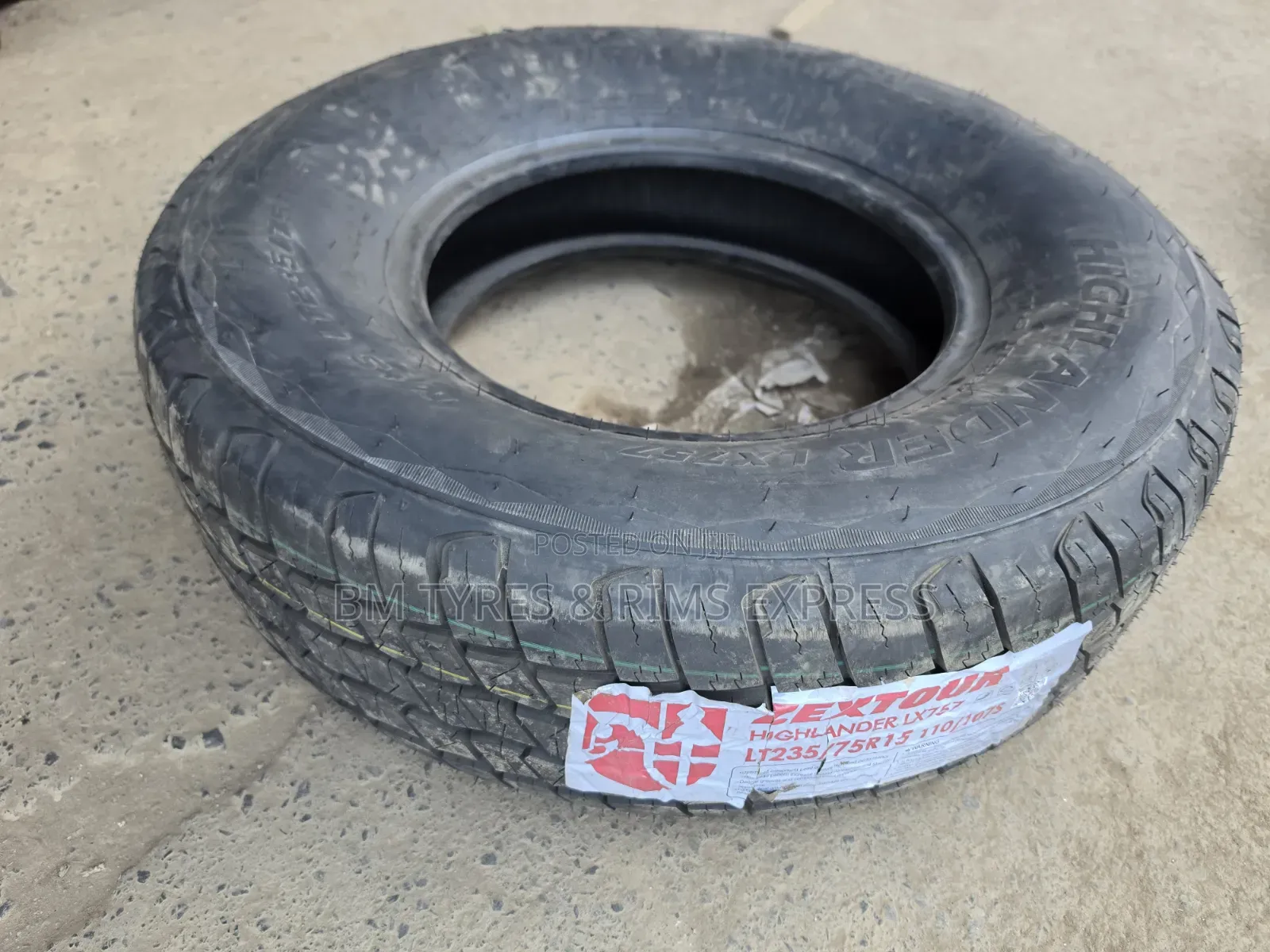 235 /75 R15 Zextour Tires (All Terrain)