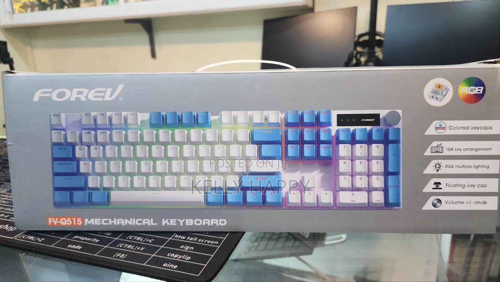 RGB USB Typec Gaming Keyboard