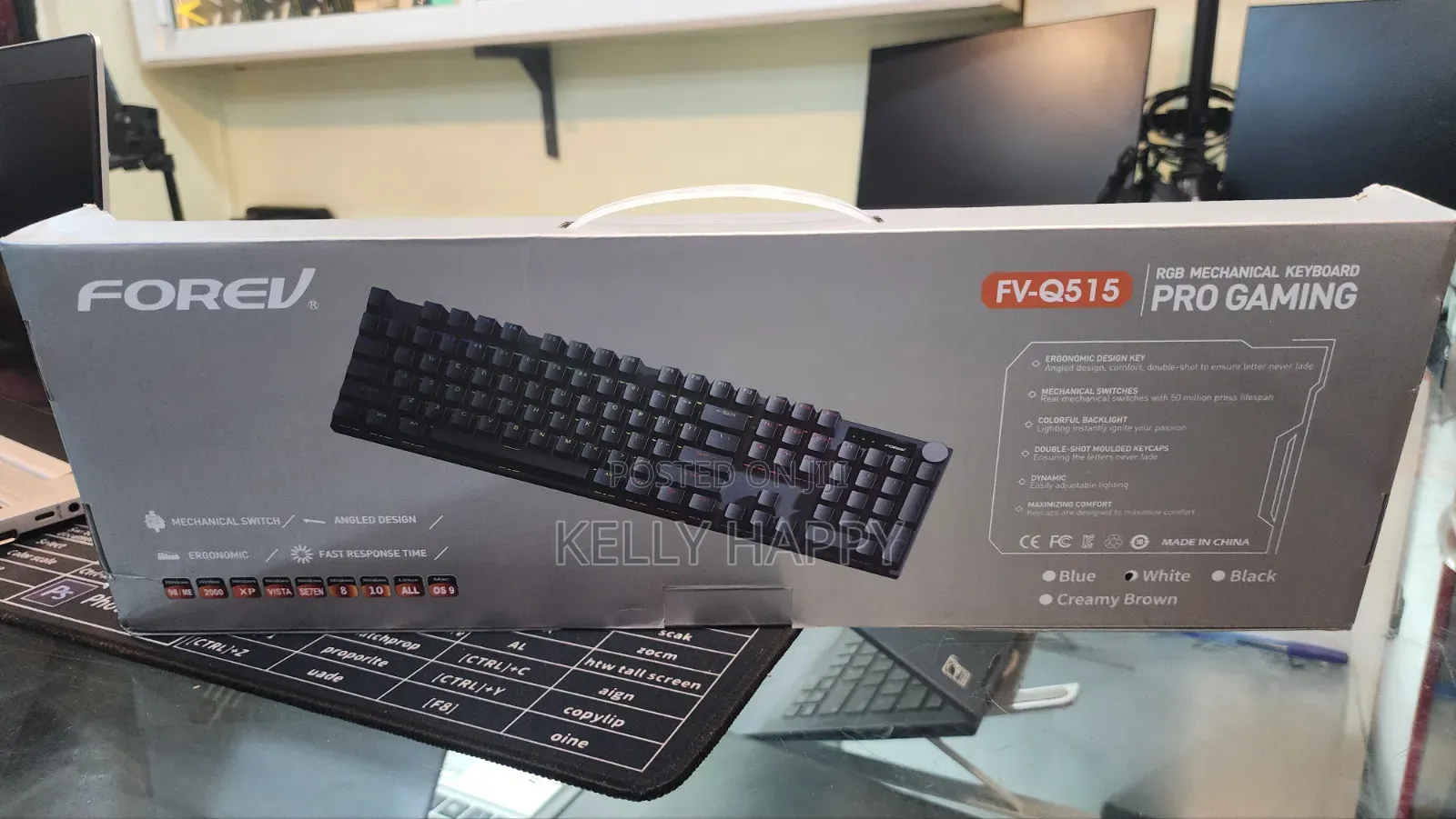 RGB USB Typec Gaming Keyboard