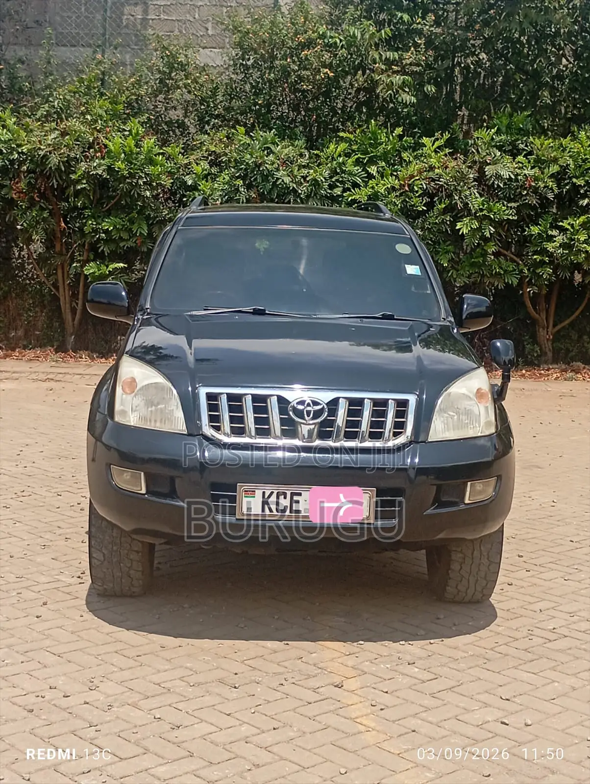 Toyota Land Cruiser Prado 2009 Black
