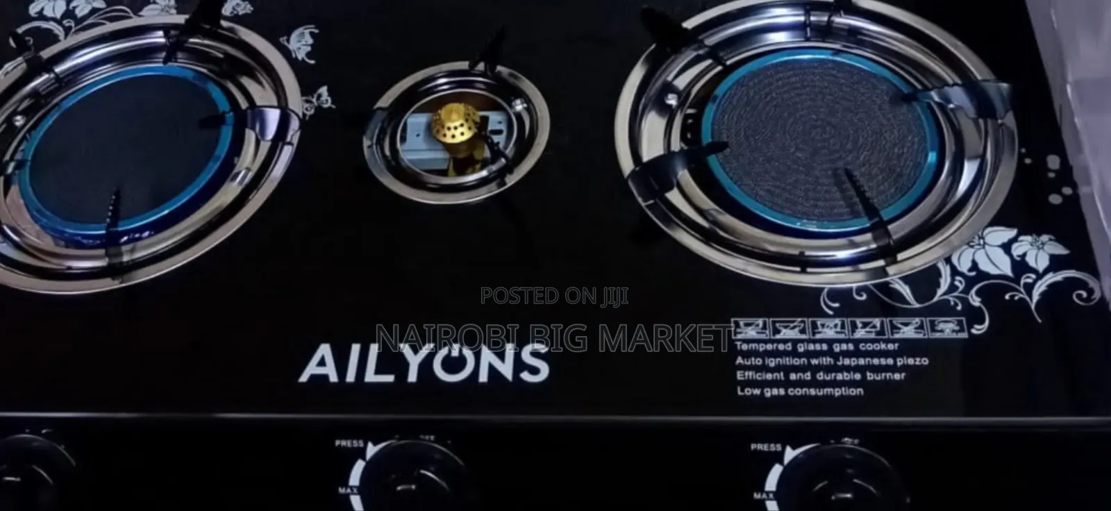 Ailyons 3 Burner Table Top
