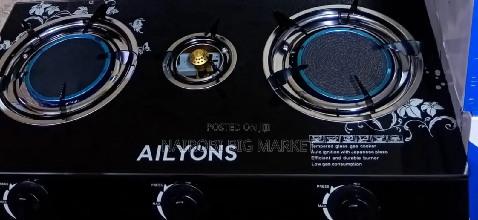 Ailyons 3 Burner Table Top