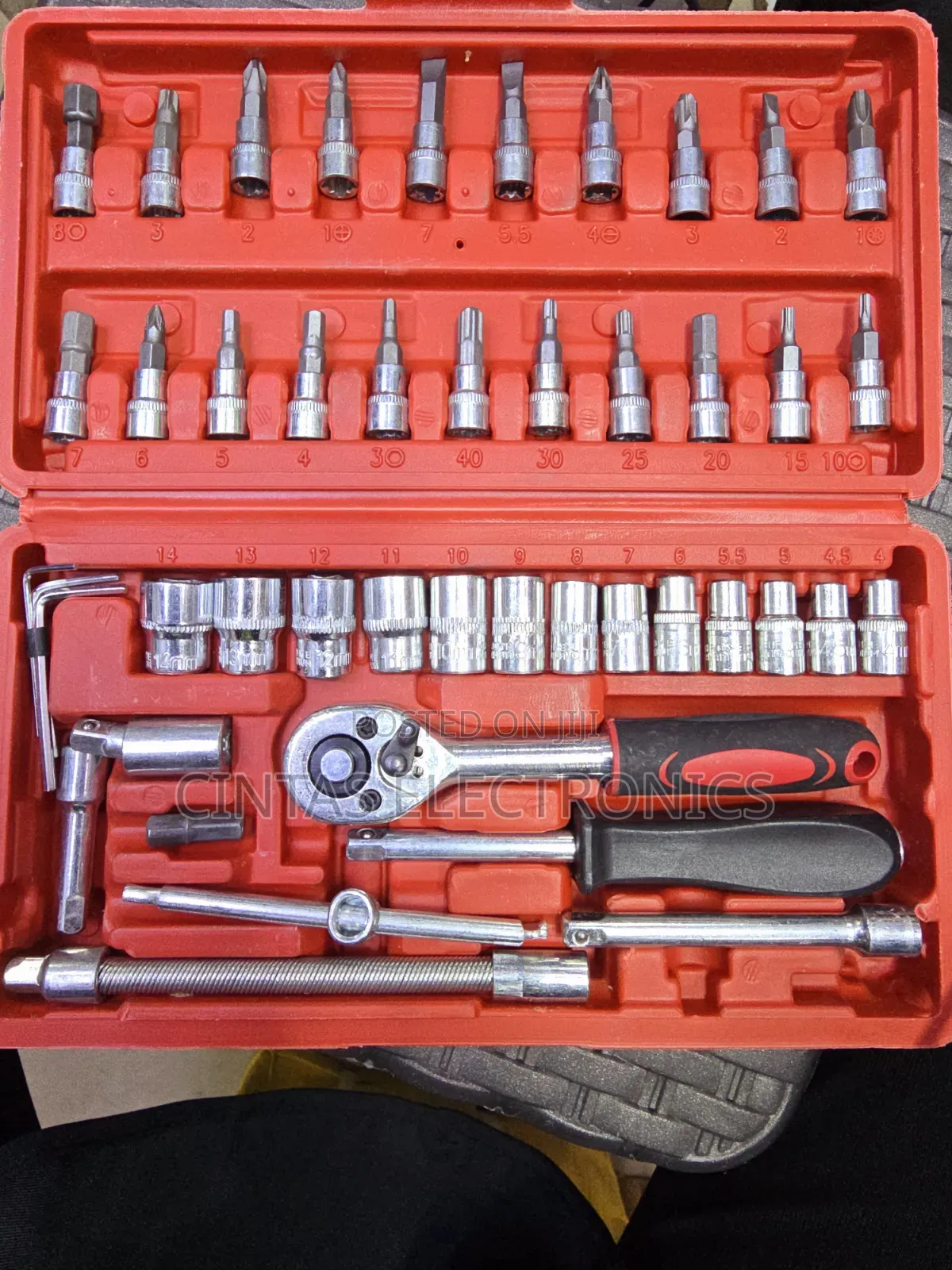46pc Rachet Spanner Set