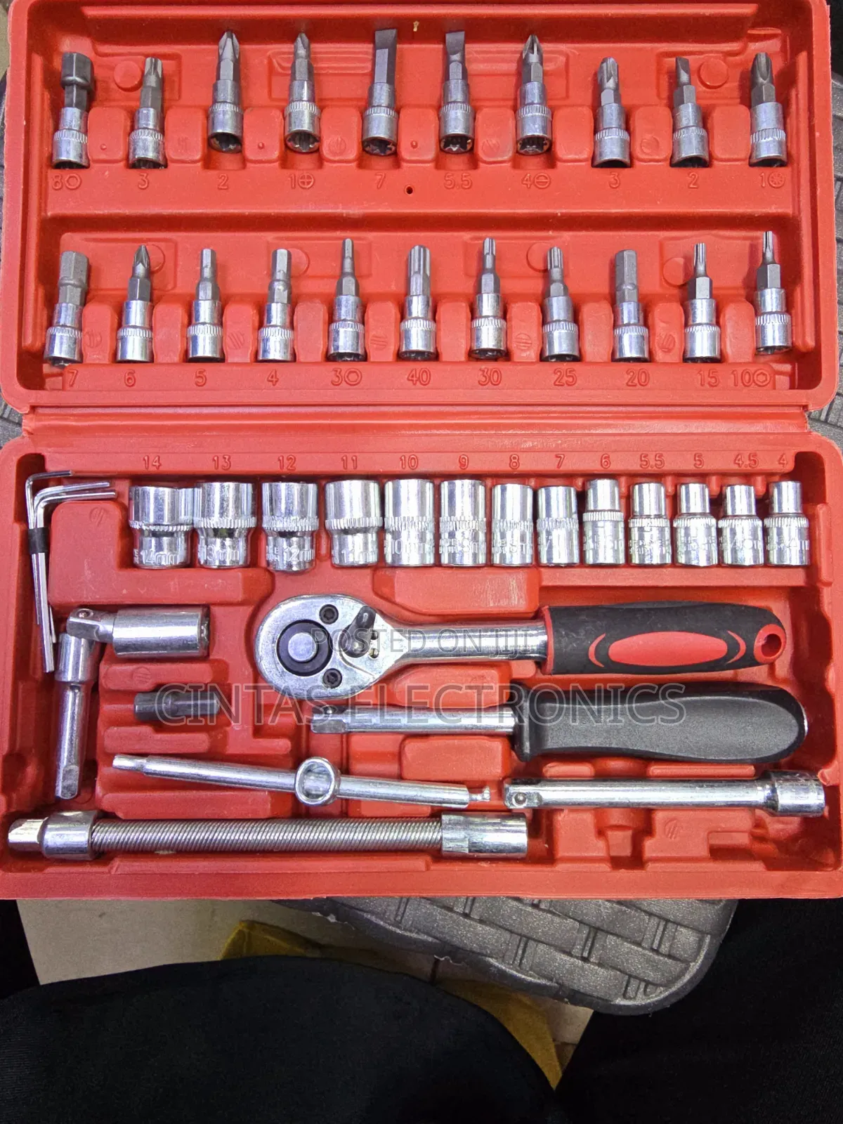 46pc Rachet Spanner Set